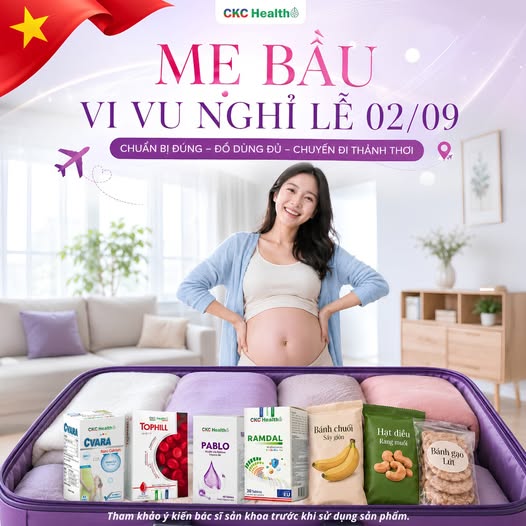 MẸ BẦU ƠI, VI VU NGHỈ LỄ 02/09 THÔI NÀO!