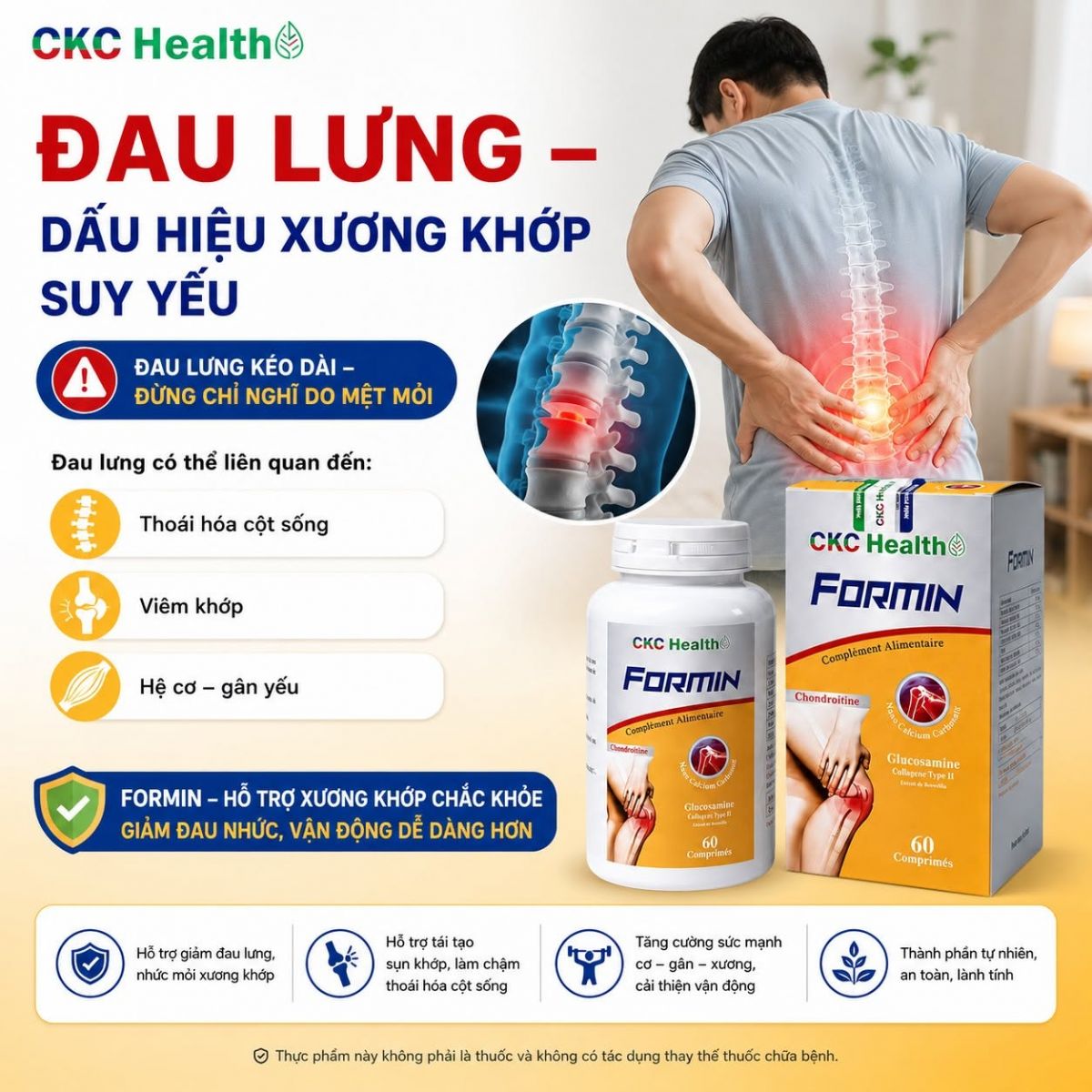 ĐAU LƯNG KÉO DÀI – ĐỪNG CHỦ QUAN!