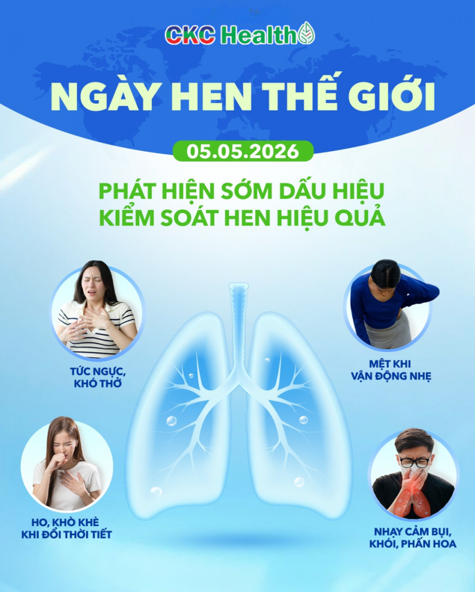 CKC HEALTH HƠI THỞ NHẸ NHÀNG – TRỌN VẸN YÊU THƯƠNG