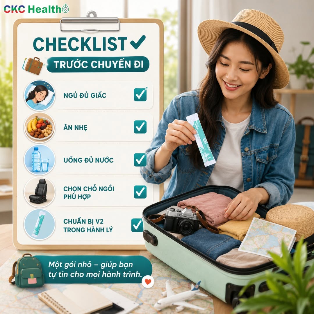 CHUẨN BỊ SẴN SÀNG CHO MỌI CHUYẾN ĐI: BÍ KÍP TRÁNH SAY XE KHÔNG LO LẮNG!