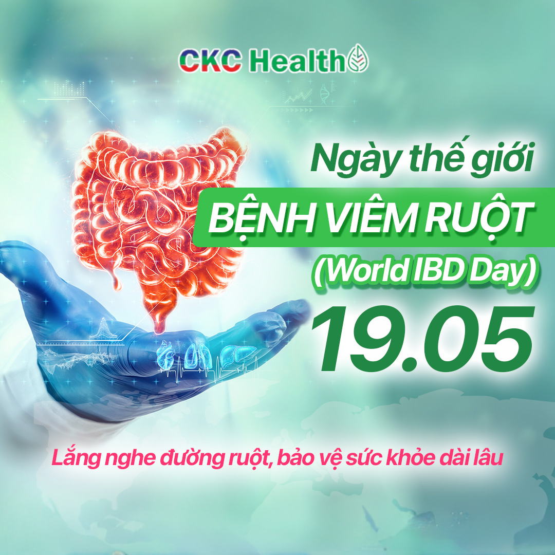19.05 - NGÀY THẾ GIỚI BỆNH VIÊM RUỘT (WORLD IBD DAY)