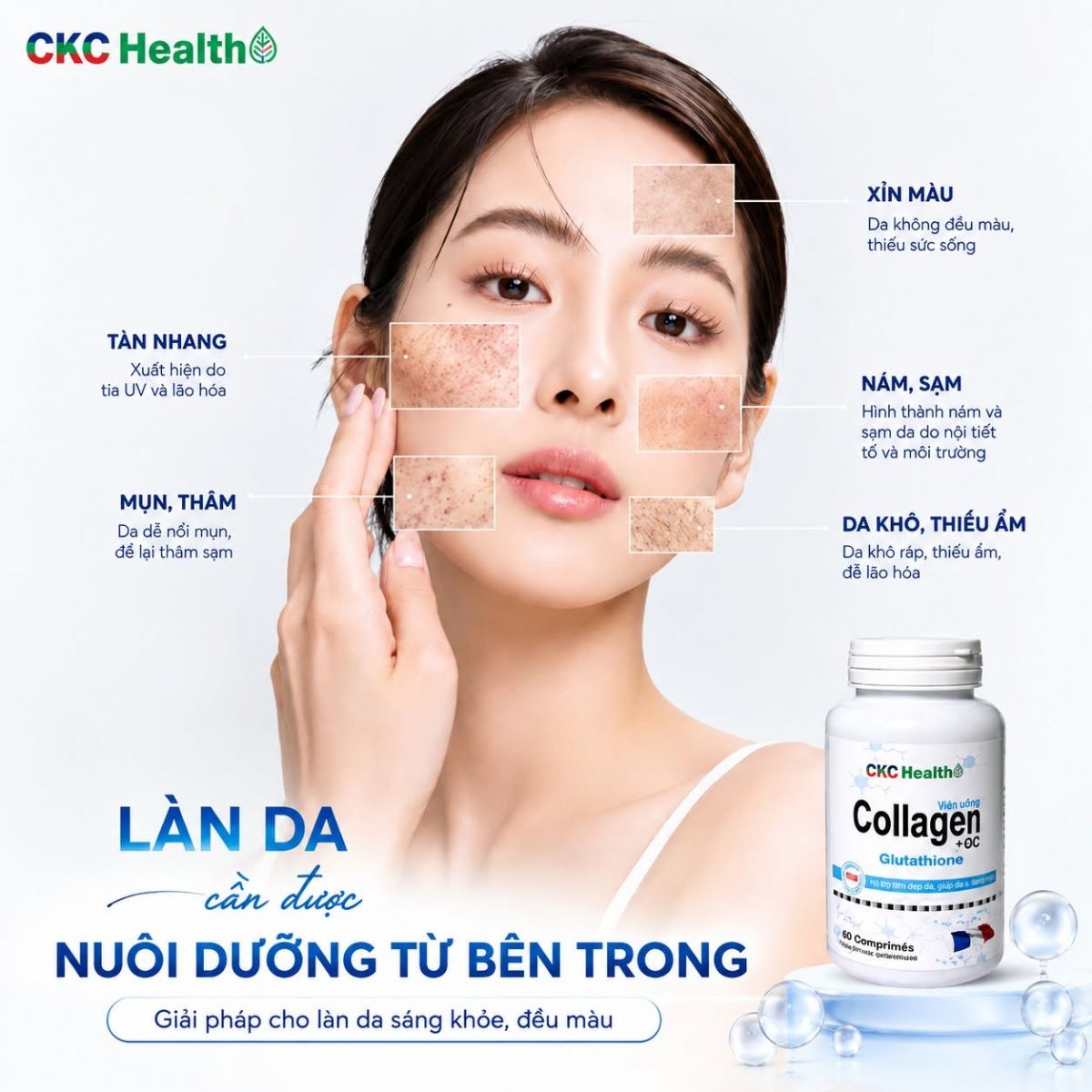 LÀN DA KHỎE ĐẸP–CẦN ĐƯỢC NUÔI DƯỠNG TỪ BÊN TRONG