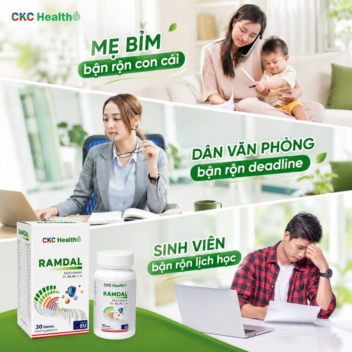 MẸ BỈM BẬN RỘN – DÂN VĂN PHÒNG “FULL” DEADLINE – SINH VIÊN BẬN RỘN LỊCH HỌC… AI CŨNG CÓ NHỮNG NGÀY “HẾT PIN”!