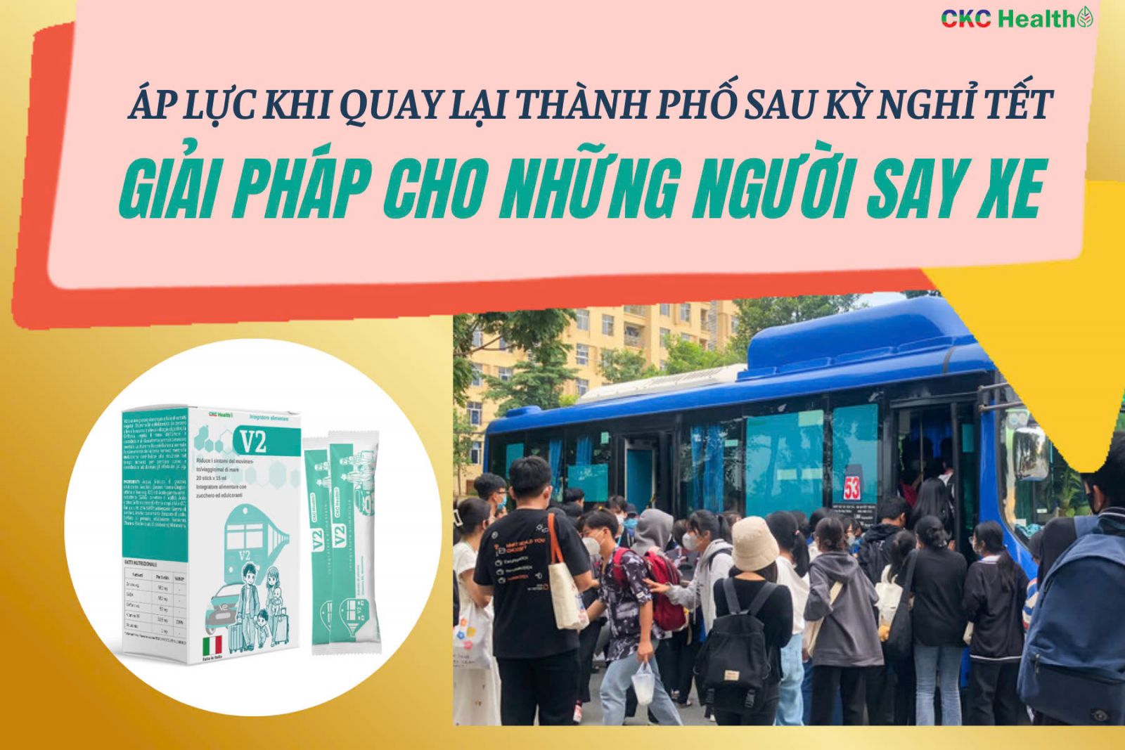 Áp lực khi quay trở lại thành phố sau kỳ nghỉ Tết - Giải pháp cho những người say tàu xe